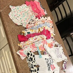 15pc 0-3 month baby girl clothing